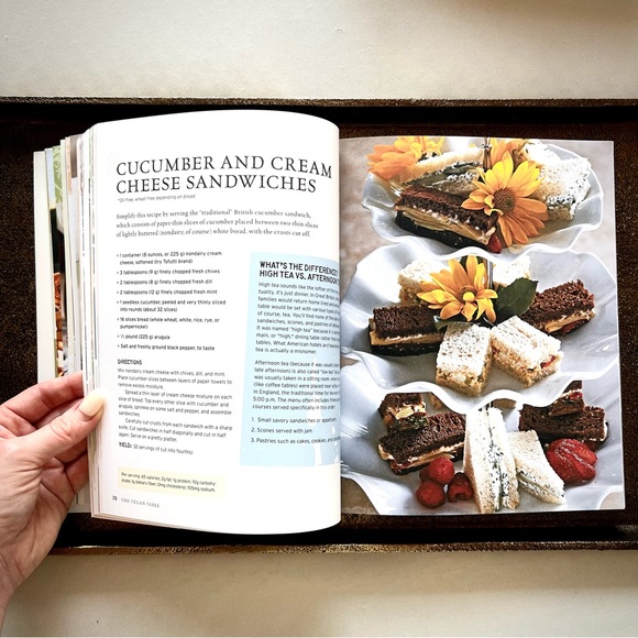 BOOK • “The Vegan Table” Cookbook • - Picture 7 of 10